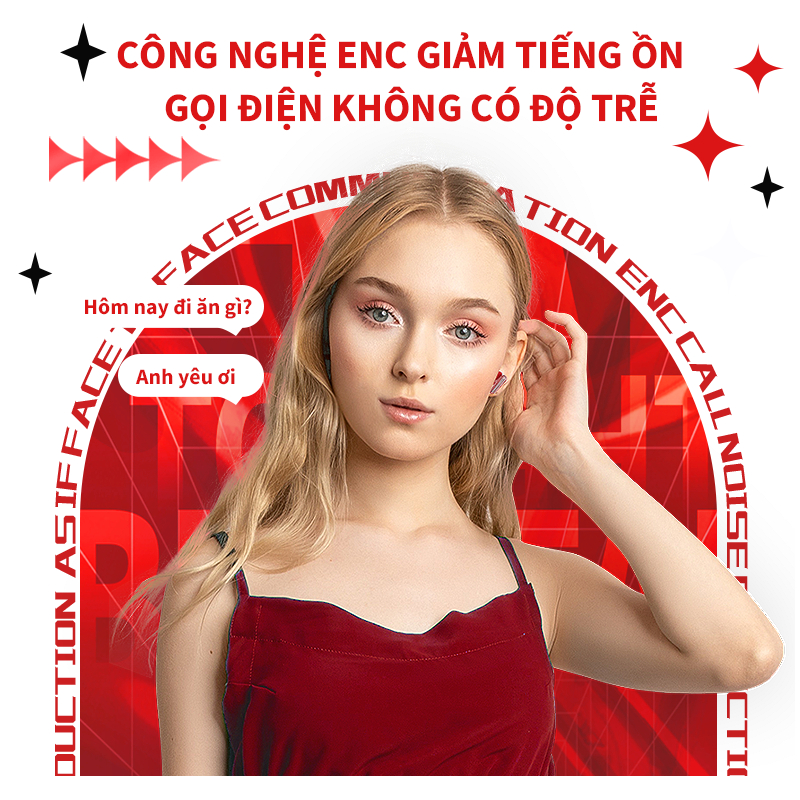 TAI NGHE BLUETOOTH, KHÔNG DÂY AMGRAS FUTURE VI PRO, TRUE WIRELESS EARPHONE 3C32