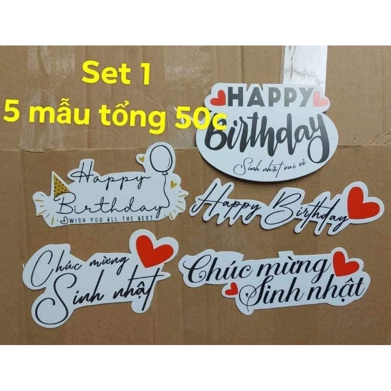 Banner, tag cài hoa bó, hoa lẵng ngày 20/10, 20/11, ngày sinh nhật