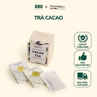 Trà cacao - stone hill - hộp 50g