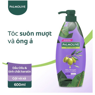 Dầu gội Palmolive Chai Vòi 600ml Olive & Keratin