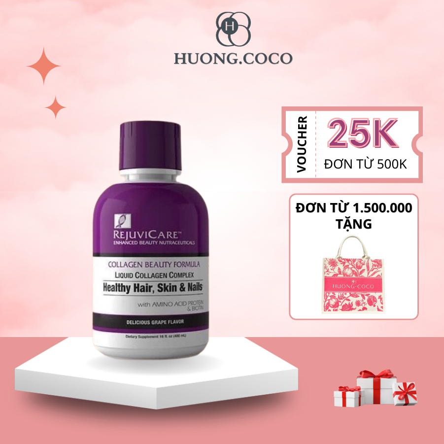 Collagen uống Rejuvicare cải thiện nội tiết tố,đẹp da móng và tóc