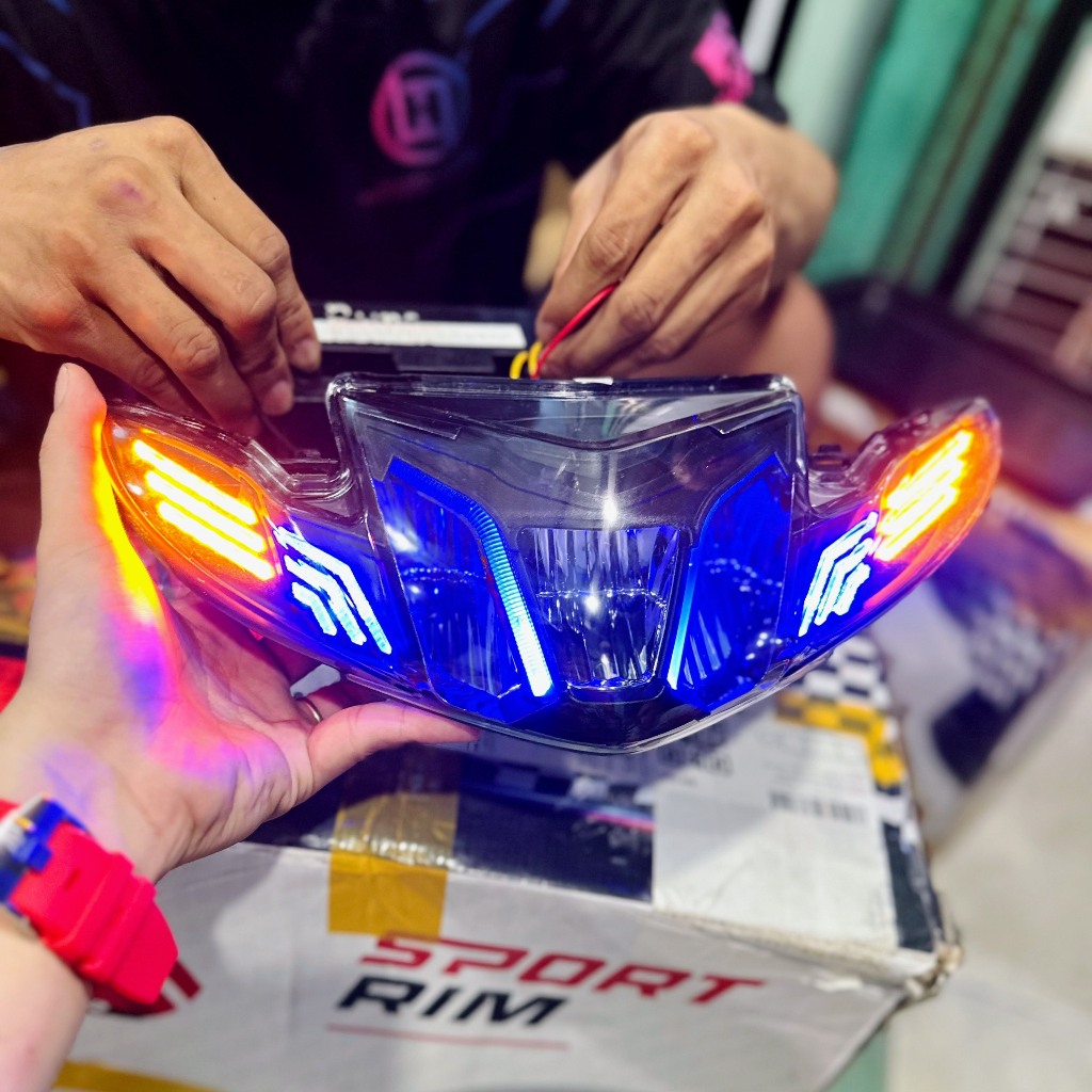 Pha đèn 2 tầng Lativo Sirius 50/110cc