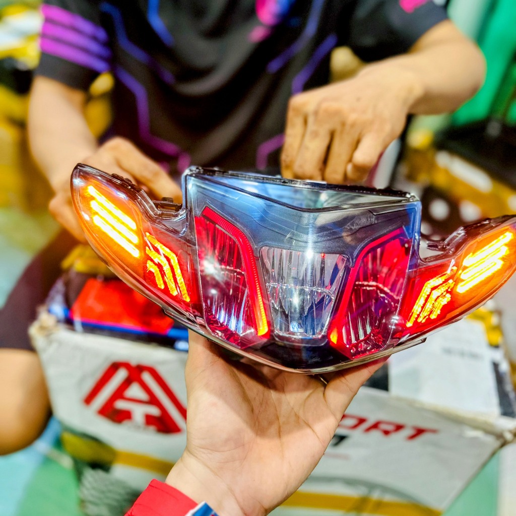 Pha đèn 2 tầng Lativo Sirius 50/110cc