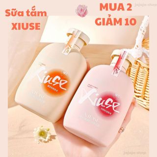 Sữa tắm trắng da,XIUSE,sữa tắm nữ,sữa dưỡng thể,sữa tắm hương nước hoa,sữa tắm thơm lâu,giúp da trắng sáng,mịn màng.
