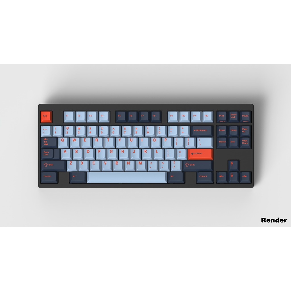 Bộ nút bàn phím cơ | GMK YURI R2 Keycap | ABS Doubleshot