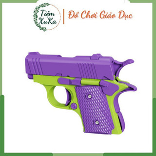 Đồ Chơi 3D Không Tháo Rời Chi tiết siêu cute, chất liệu Nhựa cứng cáp Bóp kêu lách cách dày dặn. Đồ Chơi S.úng Vô Tri