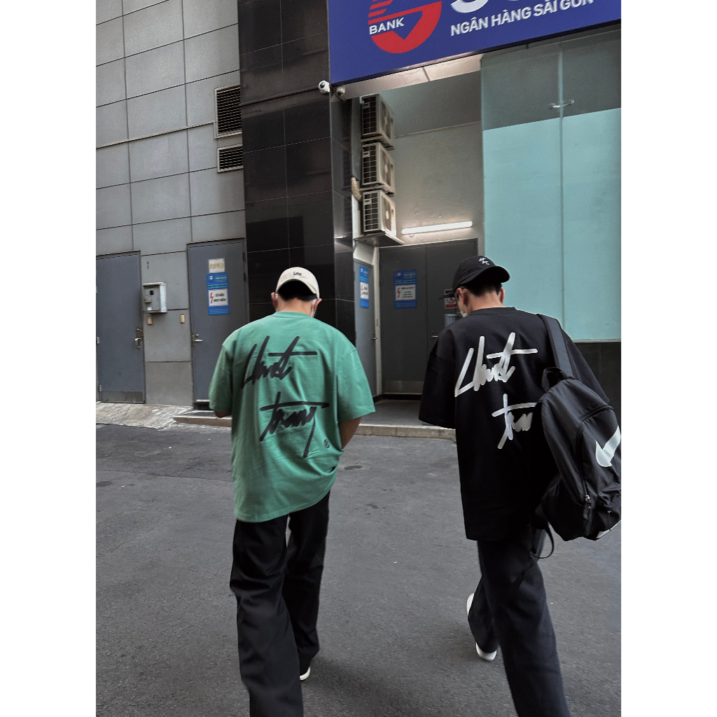 ÁO THUN BIG SS đen CHUOTTRANG