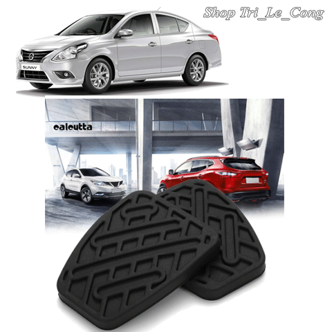 Miếng Đệm chân côn ga Nissan Navara Sunny Cao Su Tấm bao bọc Cho Bàn Đạp Phanh thắng Xe hơi Ô Tô Almera Kicks Terra