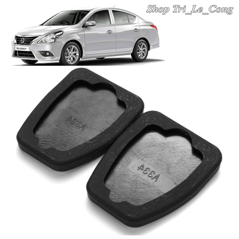 Miếng Đệm chân côn ga Nissan Navara Sunny Cao Su Tấm bao bọc Cho Bàn Đạp Phanh thắng Xe hơi Ô Tô Almera Kicks Terra