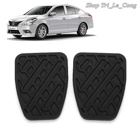 Miếng Đệm chân côn ga Nissan Navara Sunny Cao Su Tấm bao bọc Cho Bàn Đạp Phanh thắng Xe hơi Ô Tô Almera Kicks Terra