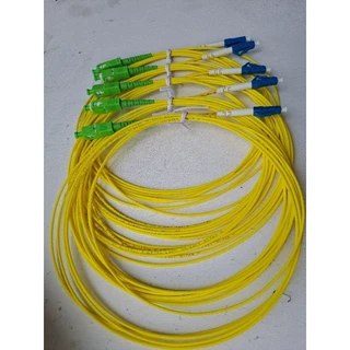 Dây nhảy quang SC/APC-LC/UPC SINGLEMODE SIMPLEX PHI 2.0MM phi 3.0mm DÀI 3M giá chưa vat