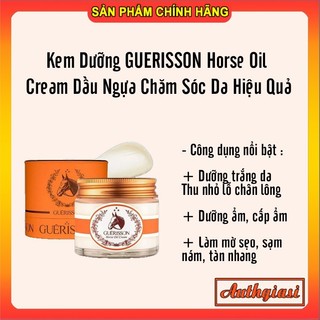 Kem dưỡng dầu ngựa Guerisson 9 Complex Cream 70g [Mẫu Mới Nhất]