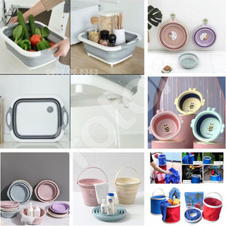 [5❤️][FREESHIP]  XÔ, THAU, THỚT, BỒN RỬA CHÉN GẤP GỌN TIỆN LỢI [HCM]