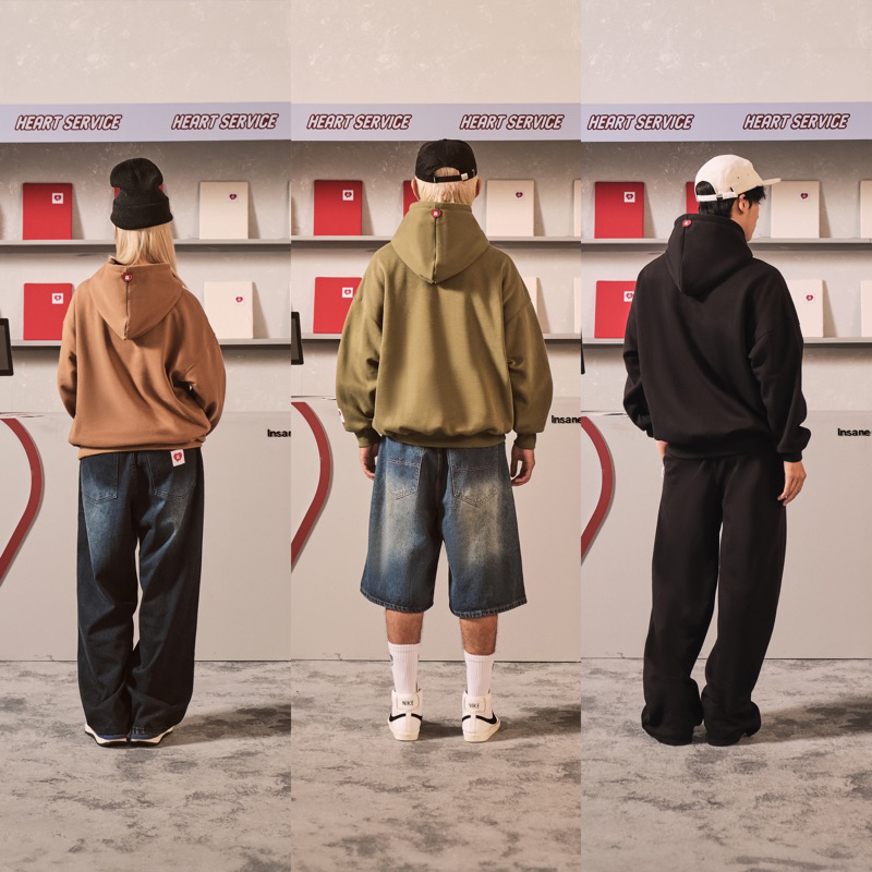 Áo Hoodie INSANE | “Heart Service” Hoodie