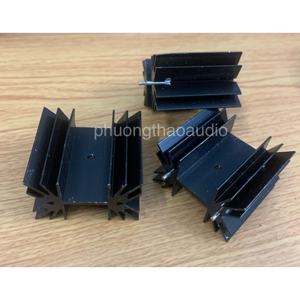 Tản nhiệt nhôm cánh sen kích thước 40x25x42/ 30x12x35/ 35x80x12