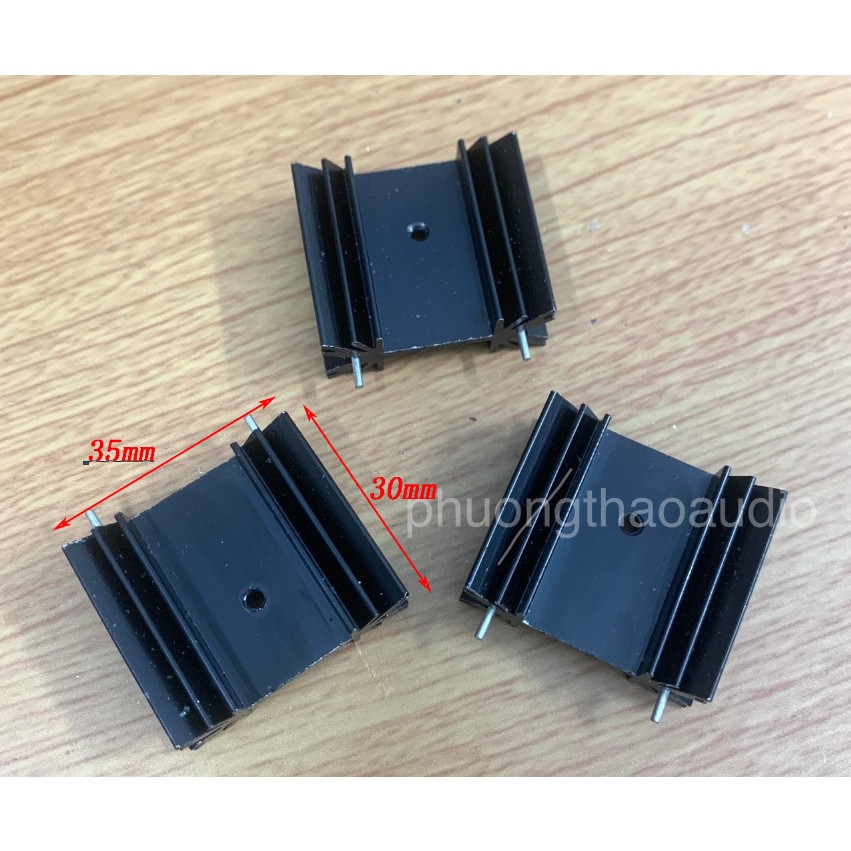 Tản nhiệt nhôm cánh sen kích thước 40x25x42/ 30x12x35/ 35x80x12