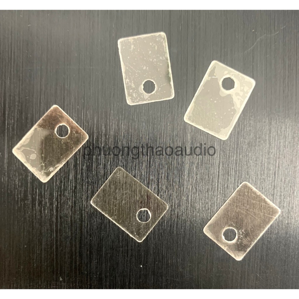 Set 10 miếng tản nhiệt mica 22x29mm/ 17x12mm