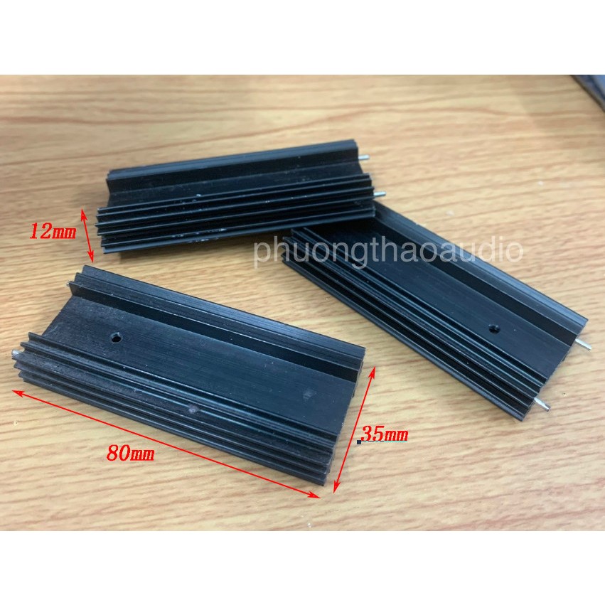 Tản nhiệt nhôm cánh sen kích thước 40x25x42/ 30x12x35/ 35x80x12