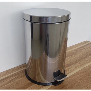 Thùng rác inox đạp chân nắp cao vinamop 5l