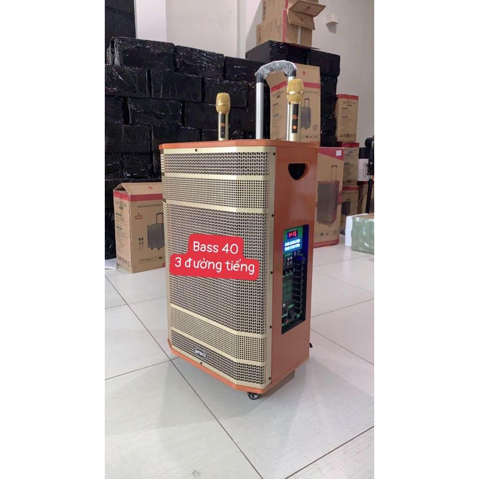 Loa Kéo Khủng Bass 40 - 3 Đường Tiếng. Chính Hãng Ontekco Hozing 1503 Promax. Hát Karaoke đập như đám cưới