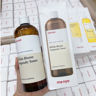 Nước hoa hồng manyo bifida biome ampoule toner cho da khô - da nhạy cảm 400ml