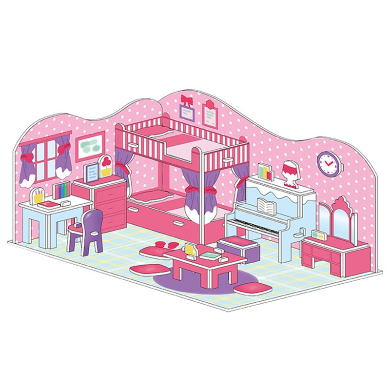 23 Mẫu Bộ Mô Hình Lắp Ghép Nhà 3D Bằng Xốp Bộ Đồ Chơi Lắp Ráp Xếp Hình Thông Minh Cho Bé