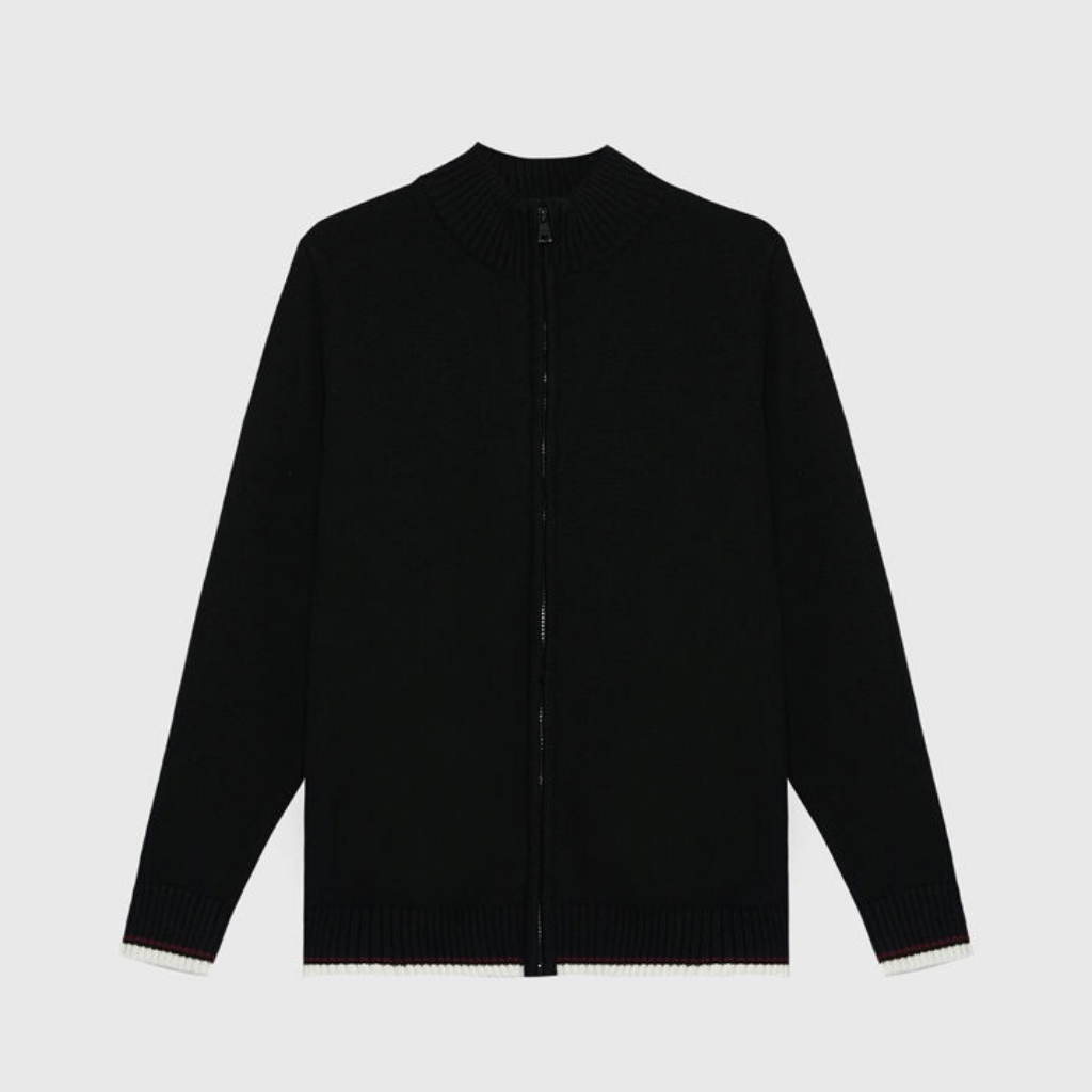 Áo khoác len nam dài tay Phan Nguyễn, thiết kế kiểu dáng đơn giản, hiện đại, chất liệu mềm mại, co giãn, đàn hồi ALD.222