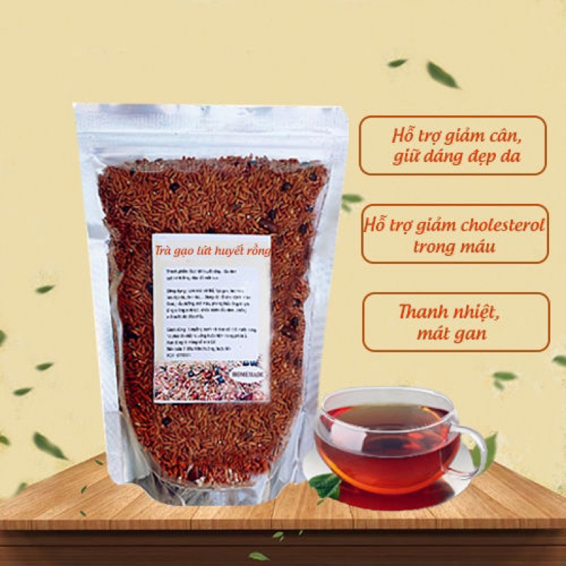 TRÀ GẠO LỨT ĐẬU ĐEN TÚI 150g, TÚI 1kg giúp giảm cân , lấy lại vóc dáng cho chị em phụ nữ, giúp lợi sữa, giảm mỡ máu