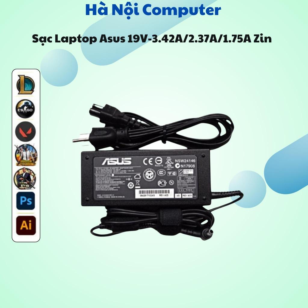 Sạc Laptop Asus 19V-3.42A/2.37A/1.75A Loại Tốt cao cấp chính hãng, Adapter asus chân to/nhỏ hàng nhập khẩu - ATK03