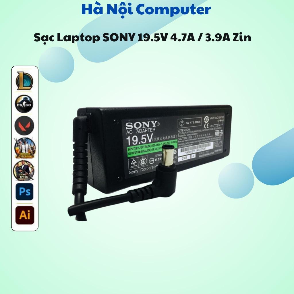 Sạc Laptop SONY 19.5V 4.7A / 3.9A Cao Cấp - Sạc Sony Vaio, Sạc Sony Bảo Hành Đổi Mới 12 Tháng -Hà Nội Computer