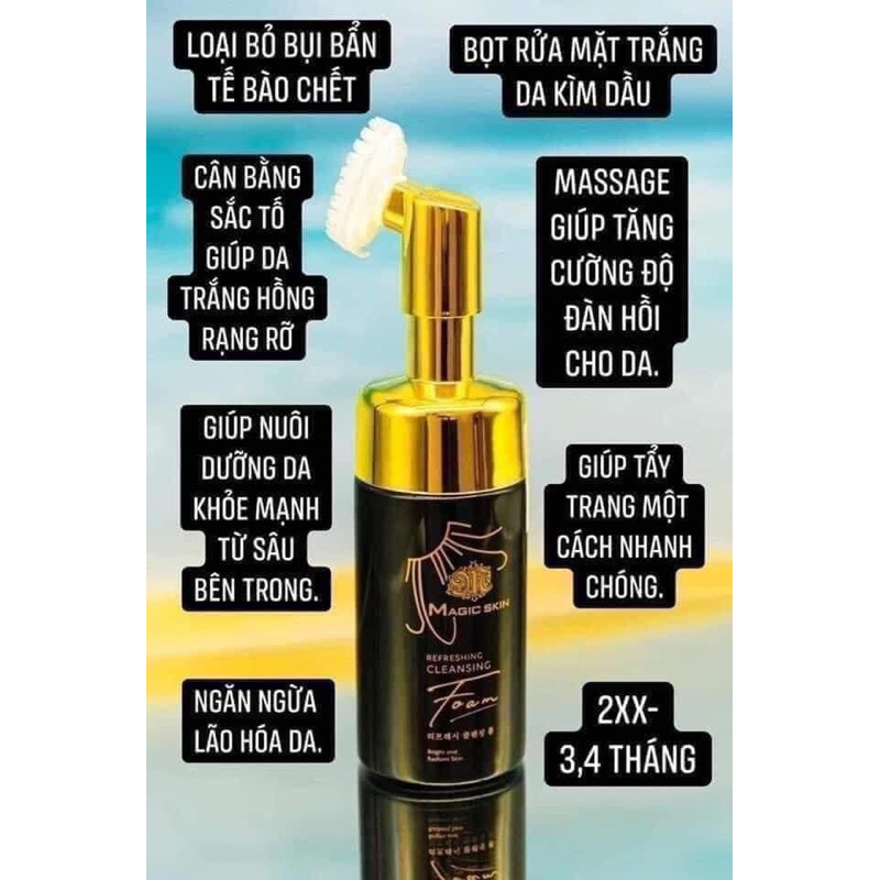 Sữa rửa mặt tạo bọt Magic Skin