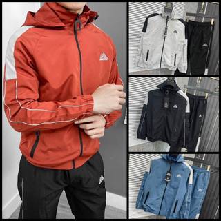 Sét bộ quần áo gió thể thao nam,2 lớp gió cao cấp,đơn giản dễ phối đồ,chống gió, chống nhăn, giữ ấm cực tốt- lm999