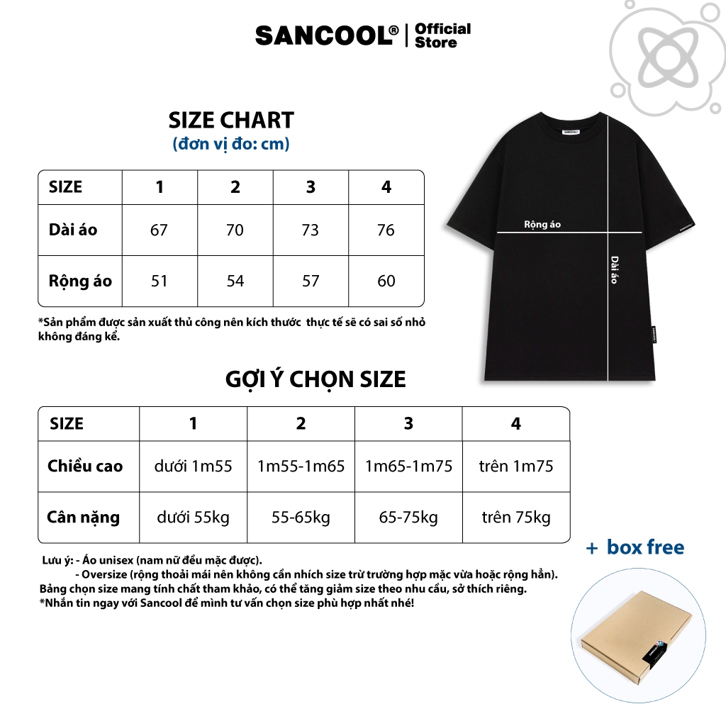 Áo Thun Local Brand Sancool Unisex Premium Cotton Happy Cats Ss.1 - SC018