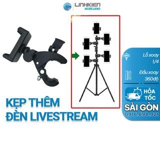 🔥 GIÁ SỈ 🔥 Kẹp Thêm Đèn Livestream Live Khớp Nối Gắn Cây live