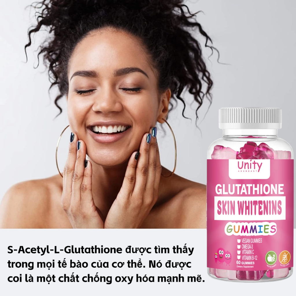 Viên uống trắng da Glutathione Collagen Chống lão hóa Làm trắng Cải thiện làn da