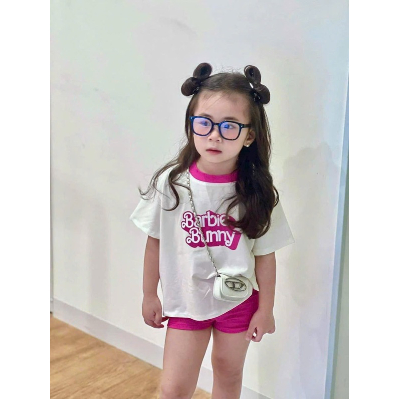 Túi mini đeo chéo mác D đeo bụng đeo hông cho mẹ và bé bản 4 màu.