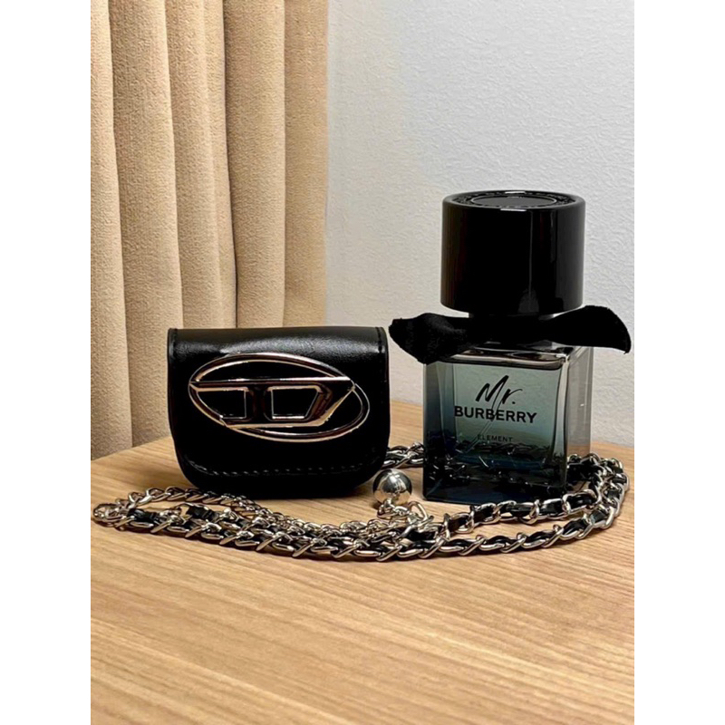 Túi mini đeo chéo mác D đeo bụng đeo hông cho mẹ và bé bản 4 màu.