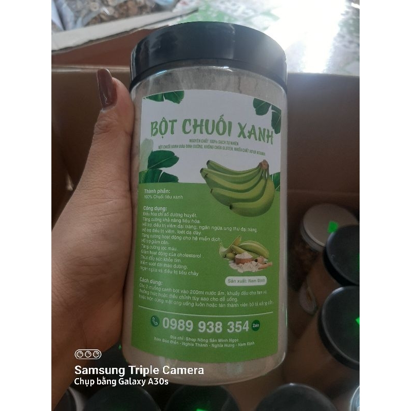 BỘT CHUỐI XANH nguyên chất ( hỗ trợ dạ dày, giảm kg )