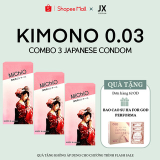 Bao Cao Su Michio Nhật Bản siêu mỏng tăng khoái cảm cho cặp đôi
