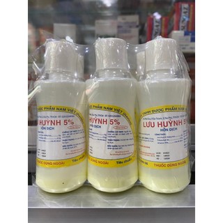 Hỗn dịch L.ưu h.uỳnh 5% Nam Việt sạch mụn chai 60ml