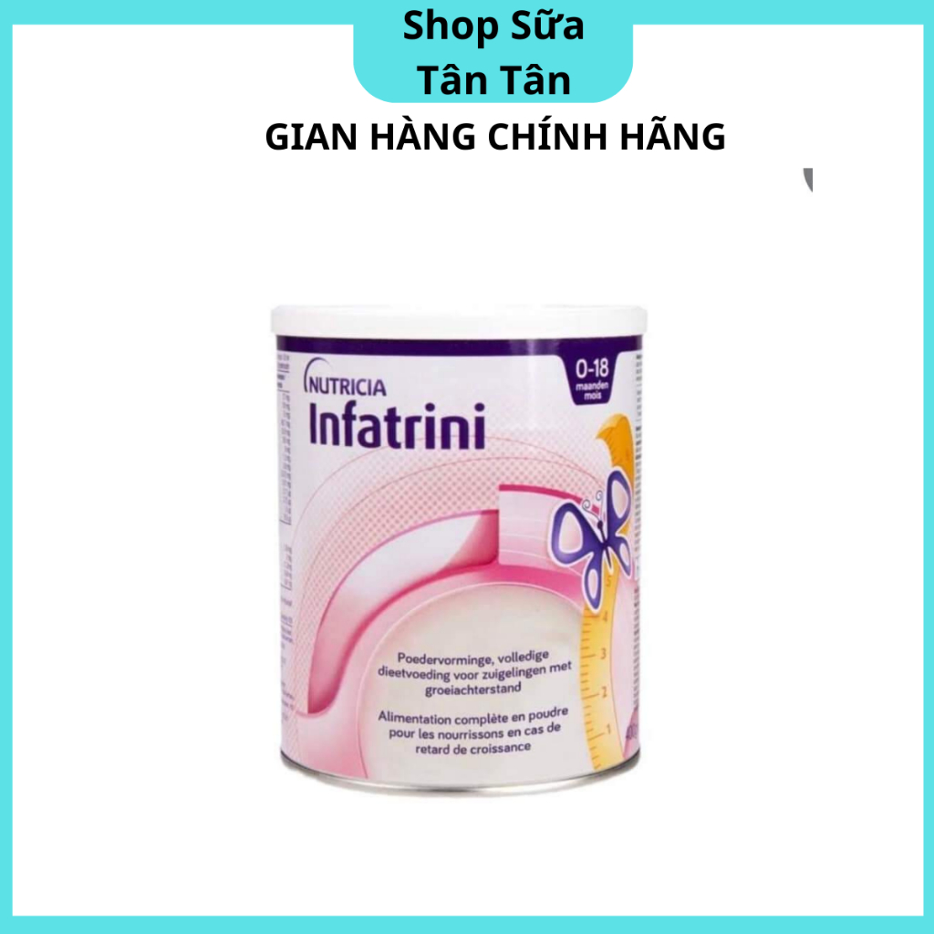 {CHÍNH HÃNG-DATE XA} Sữa cao năng lượng Infatrini Đức lon 400g