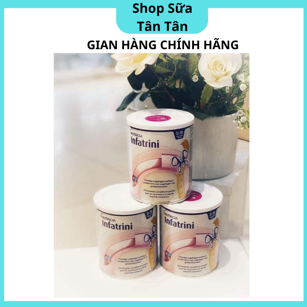 {CHÍNH HÃNG-DATE XA} Sữa cao năng lượng Infatrini Đức lon 400g