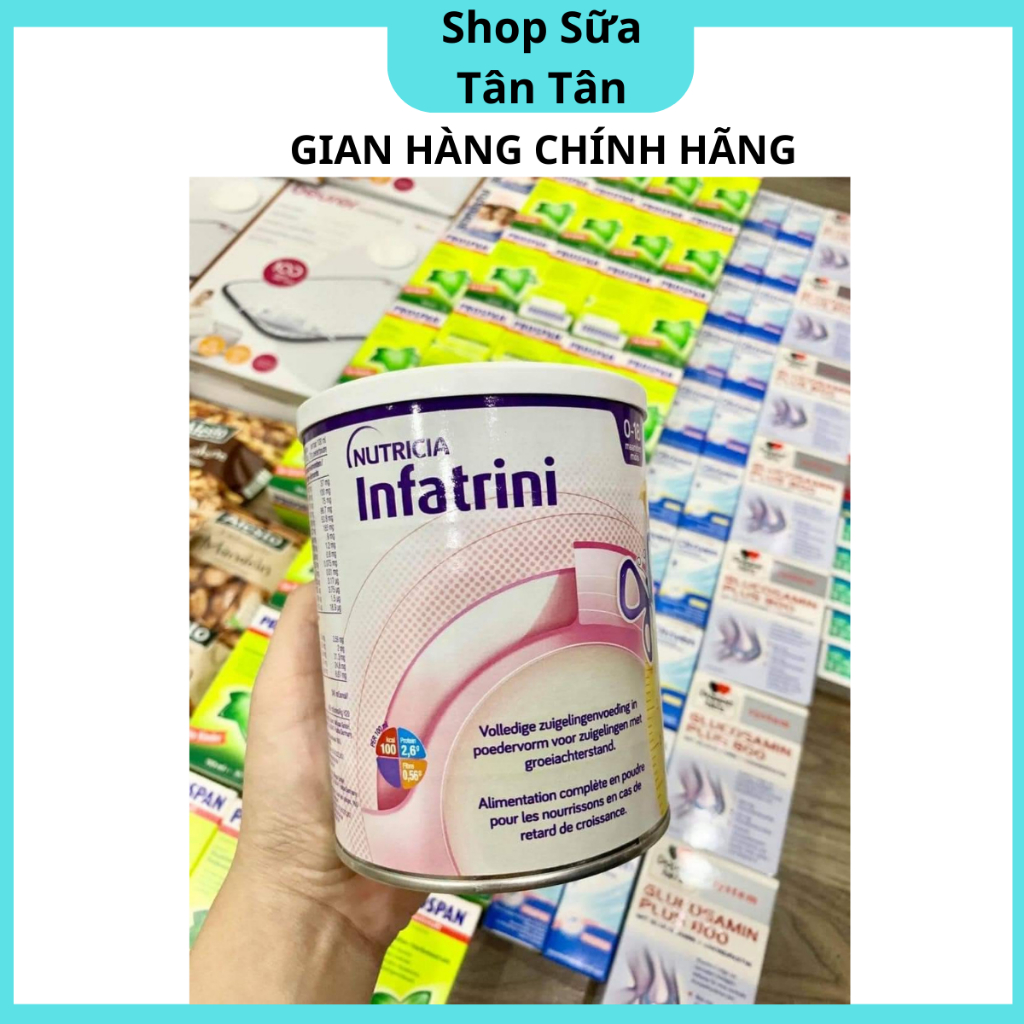 {CHÍNH HÃNG-DATE XA} Sữa cao năng lượng Infatrini Đức lon 400g