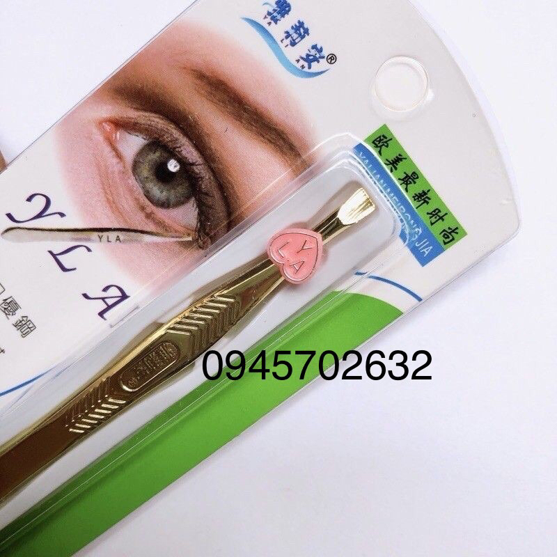 Nhíp vàng nhổ lông loại tốt vỉ 1 chiếc VPP Linh Đạt