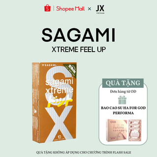 Bao cao su Sagami Xtreme Feel Up - bcs mỏng - có gai - kéo dài thời gian - tăng khoái cảm 