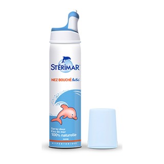 Xịt mũi Sterimar cá heo Cam + Vàng (0M+ & 3M+)