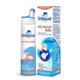 Xịt mũi Sterimar cá heo Cam + Vàng (0M+ & 3M+)