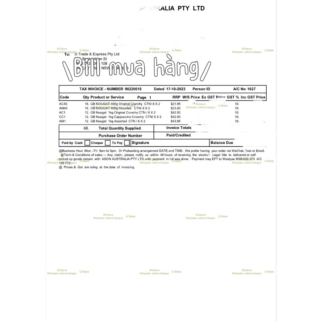 Golden Boronia Almond Mix - kẹo hạnh phúc - thích hợp làm quà biếu tặng Lễ, Tết, ...