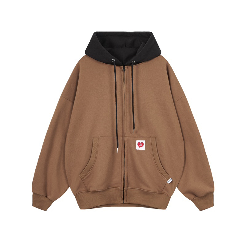 Áo Khoác INSANE | “Heart Service” Duo Hoodie Zip