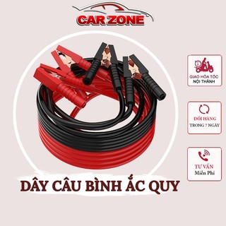 Dây Câu Bình Ắc Quy Ô Tô 500A Lõi Đồng Loại Tốt Dây Dài 1,6M